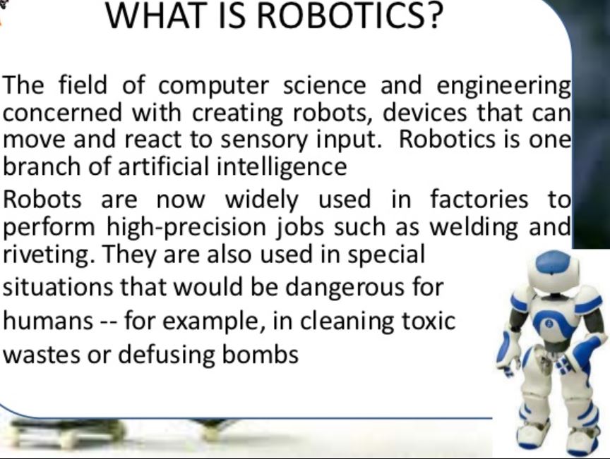 what do robotic engineers perform