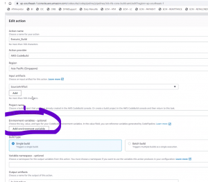 How to set nexus user name and password in a AWS Code Pipeline ...