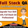 Full Stack QA Certified Professional - banner 2